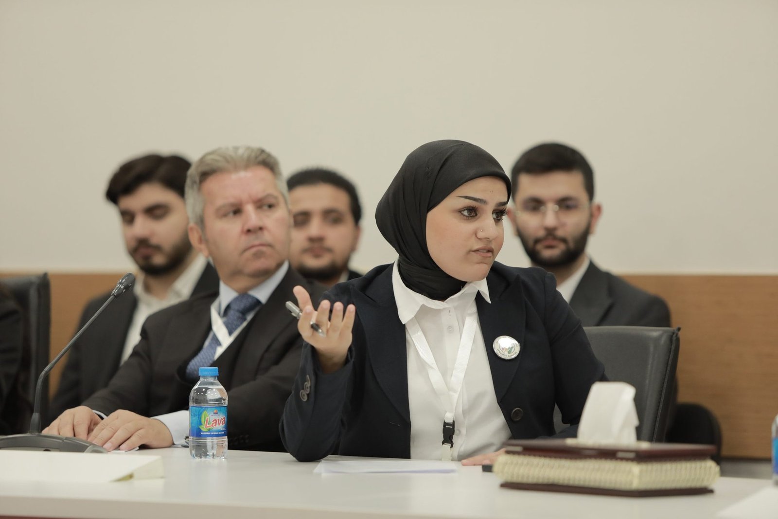 Day 2: panel members seated at the session table